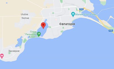 Мойнакське озеро в Євпаторії
