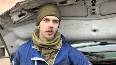 Антон "Цвях" військовослужбовець 111 окремої бригади ТрО ЗСУ Донецька область Антон "Цвях" військовослужбовець 111 окремої бригади ТрО ЗСУ Донецька область