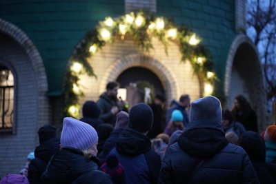 У Черкасах відкрили резиденцію святого Миколая У Черкасах відкрили резиденцію святого Миколая
