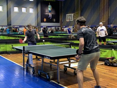 У Києві відбувся благодійний турнір з настільного тенісу на підтримку сил ППО У Києві відбувся благодійний турнір з настільного тенісу на підтримку сил ППО