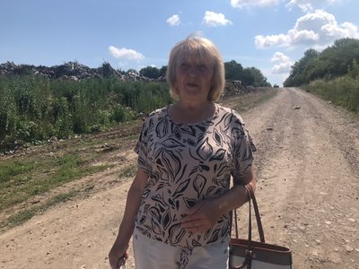 галина черкас, пожежа на сміттєзвалищі