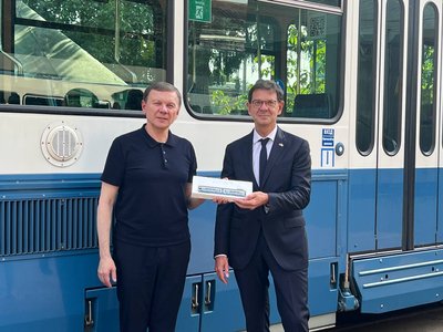 Вінницька транспортна компанія підписала додаткову угоду зі Швейцарською Конфедерацією Вінницька транспортна компанія підписала додаткову угоду зі Швейцарською Конфедерацією
