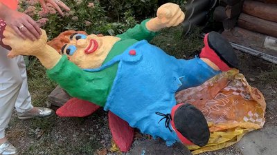 Ананаси на яблуні та глечик, із якого витікають незабудки: як свій дім на "казку" перетворила жителька Чернігівщини