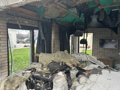 Під час нічного обстрілу на Полтавщині уламками дронів пошкодило будинки у Піщанській ТГ Під час нічного обстрілу на Полтавщині уламками дронів пошкодило будинки у Піщанській ТГ