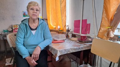 Шелтер для переселенців з Мирнограда переселенка з Мирнограда Лідія село Михайлівка Дніпропетровська область 13 грудня 2024 рік Шелтер для переселенців з Мирнограда переселенка з Мирнограда Лідія село Михайлівка Дніпропетровська область 13 грудня 2024 рік