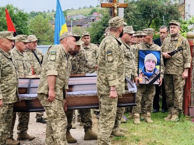 Похорон військового Ігоря Рутковського Похорон військового Ігоря Рутковського
