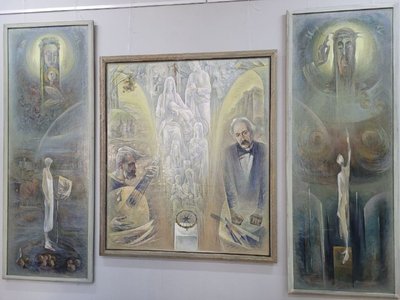Виставку монументаліста-філософа до Дня художника презентували у Рівному Виставку монументаліста-філософа до Дня художника презентували у Рівному