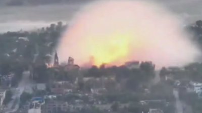 Армія РФ ударила по прифронтовому Оріхову тритонною авіабомбою Армія РФ ударила по прифронтовому Оріхову тритонною авіабомбою