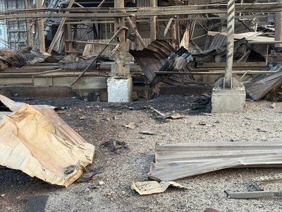 Під час нічної атаки РФ на Одещині пошкоджено два іноземні судна із зерном Під час нічної атаки РФ на Одещині пошкоджено два іноземні судна із зерном