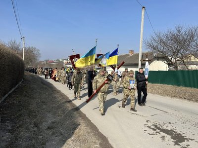 Попрощалися з захисником Василем Фіалкою, похорон військового, лютий 2025 Попрощалися з захисником Василем Фіалкою, похорон військового, лютий 2025