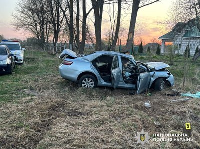 У селі на Житомирщині сталася аварія — травмувалися двоє людей