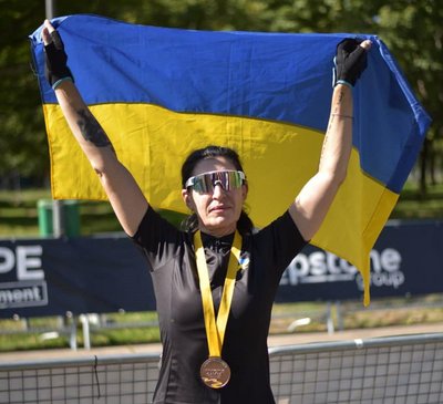 Ярина Аліманова на Іграх нескорених-2023, велоспорт