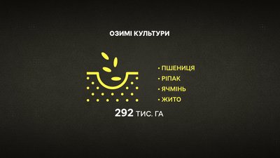 На Полтавщині 8% засіяних площ озимини не пережили зиму – департамент агропромислового розвитку На Полтавщині 8% засіяних площ озимини не пережили зиму – департамент агропромислового розвитку
