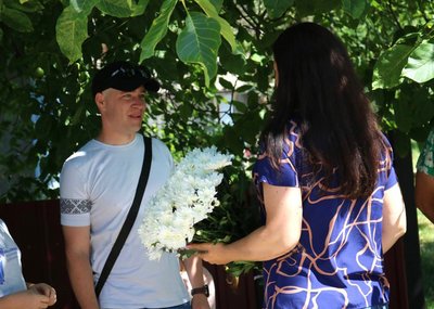 У село Маліївці приїхав військовий Роман Малюта У село Маліївці приїхав військовий Роман Малюта