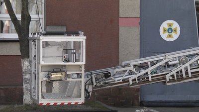 У Житомирі рятувальникам передали дві пожежні автодрабини з Дортмунда