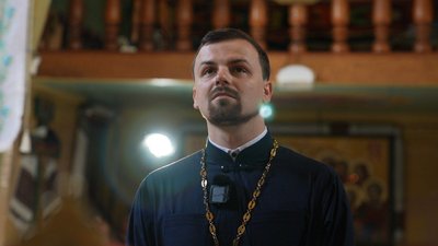 Михайло Осадчук, священник, храм у Скориках