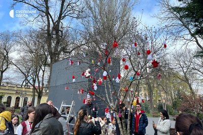 Одеські болгари прикрасили дерева та попрощались з березнем Одеські болгари прикрасили дерева та попрощались з березнем