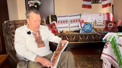 Історія пенсіонера з рівненського полісся, який з дитинства вишиває Історія пенсіонера з рівненського полісся, який з дитинства вишиває