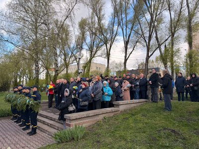 відбувся мітинг-реквієм до 40 роковин аварії на ЧАЕС