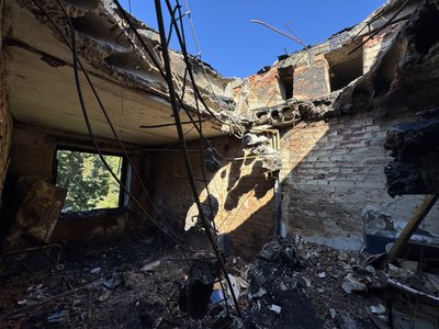 У Полтавському районі, де стався приліт, деякі місцеві виїжджають через небезпеку У Полтавському районі, де стався приліт, деякі місцеві виїжджають через небезпеку