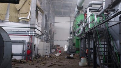 Підприємством, яке атакували російські БпЛА у Корюківці вночі 9 листопада, була ТЕС компанії Clear Energy Підприємством, яке атакували російські БпЛА у Корюківці вночі 9 листопада, була ТЕС компанії Clear Energy