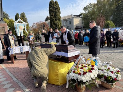 сергій зиско, прощання, ланівці, загинув військовий