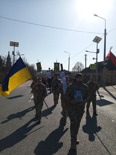 тернопіль, похорон юрія качура, 13 березня 2026 року