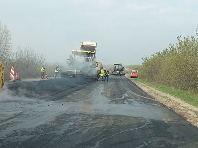 На Львівщині відремонтували 5 кілометрів об’їзної дороги Городка