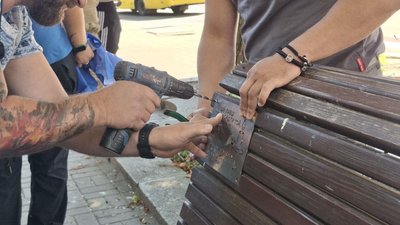 «Щоб про них не забували»: У Черкасах відкрили меморіальні таблички на честь захисників «Щоб про них не забували»: У Черкасах відкрили меморіальні таблички на честь захисників