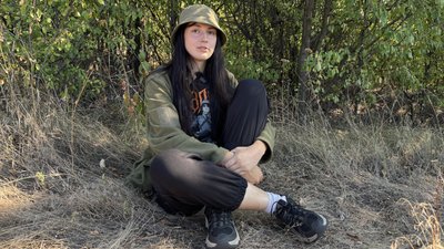 Ніна військовослужбовиця жіночого підрозділу "Гарпії" 9 окремої бригади СБС Донецька область Ніна військовослужбовиця жіночого підрозділу "Гарпії" 9 окремої бригади СБС Донецька область
