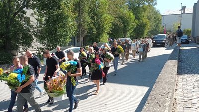 Андрій Ігнатенко, похорон, Дім печалі, Тернопіль Андрій Ігнатенко, похорон, Дім печалі, Тернопіль