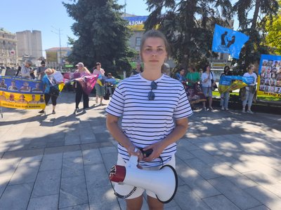Акція на підтримку зниклих безвісти у Харкові Акція на підтримку зниклих безвісти у Харкові