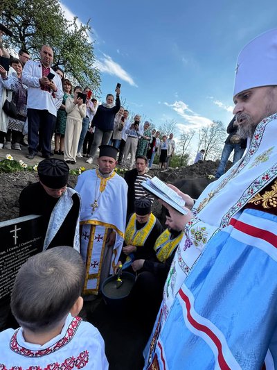 Заклали наріжний камінь нового храму, церква, Катеринівка, 26 версеня 2026, Тернопіль Заклали наріжний камінь нового храму, церква, Катеринівка, 26 версеня 2026, Тернопіль