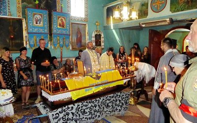На Тернопільщині попрощалися з бійцем Леонідом Павлюком, похорон військового, 28 червня 2026 року