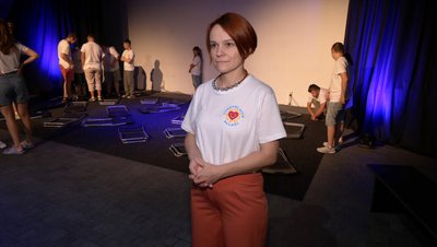 У Луцьку показали форум-виставу "Одного разу в потязі" У Луцьку показали форум-виставу "Одного разу в потязі"