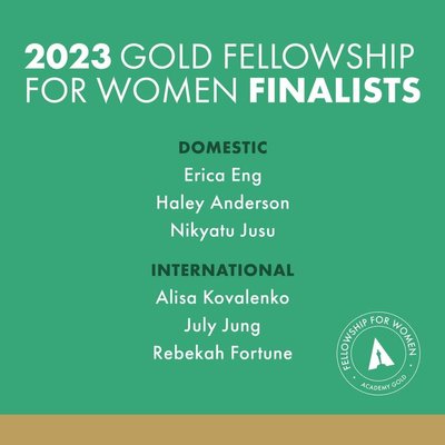 Режисерку Алісу Коваленко номінували на здобуття оскарівської Gold Fellowship for Women Режисерку Алісу Коваленко номінували на здобуття оскарівської Gold Fellowship for Women