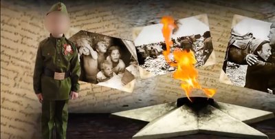 A 4-year-old child in the Lysychansk kindergarten recites a poem about victory A 4-year-old child in the Lysychansk kindergarten recites a poem about victory