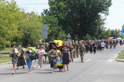 Прощання з військовим Олександром Ляшком з Хмельниччини Прощання з військовим Олександром Ляшком з Хмельниччини