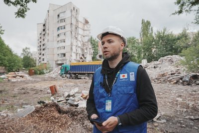 Віталій Мельник, інженер Програми розвитку ООН в Україні