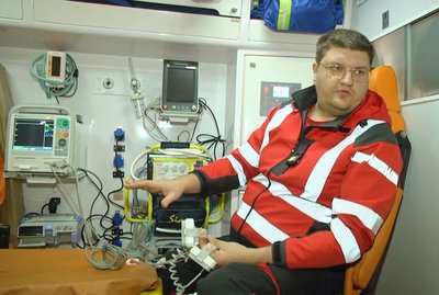 Лікар бригади екстреної медичної допомоги Роман Вєркєєв