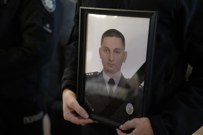 У Черкасах попрощалися із чотирма поліцейськими У Черкасах попрощалися із чотирма поліцейськими