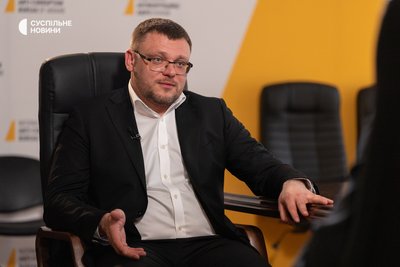 Директор Національного антикорупційного бюро України (НАБУ) Семен Кривонос під час інтервʼю Суспільному, Київ, 25 лютого 2026 року Директор Національного антикорупційного бюро України (НАБУ) Семен Кривонос під час інтервʼю Суспільному, Київ, 25 лютого 2026 року