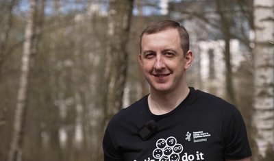 Олександр Бондар, прибирання, толока, сміття, Тернопіль Олександр Бондар, прибирання, толока, сміття, Тернопіль