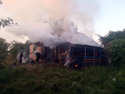 Пожежа у Видерті — згорів житловий будинок Пожежа у Видерті — згорів житловий будинок