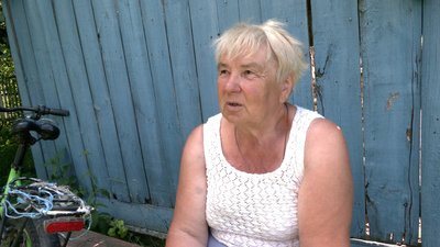 Жителька села Полісся, що на прикордонні Чернігівщини, Наталія Щербак розповідає про наслідки обстрілу 26 червня 2024 року Жителька села Полісся, що на прикордонні Чернігівщини, Наталія Щербак розповідає про наслідки обстрілу 26 червня 2024 року