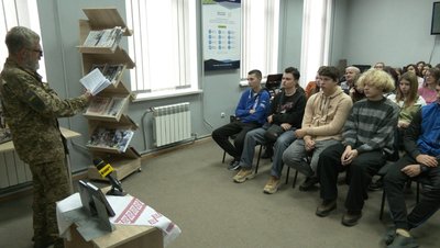 У Тернополі військовий презентував збірку, Олександр Хоменко, листопада 2025 У Тернополі військовий презентував збірку, Олександр Хоменко, листопада 2025