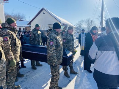 Військовий, похорон, ЗСУ, Тернопільщина, Василь Шатковський, 20 січня 2026, Тернопіль Військовий, похорон, ЗСУ, Тернопільщина, Василь Шатковський, 20 січня 2026, Тернопіль