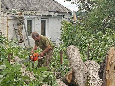 Наслідки негоди на Київщині