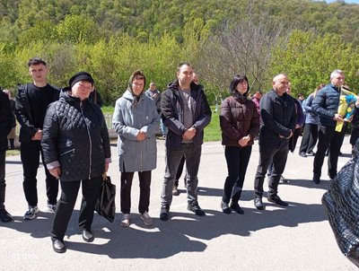 Меморіальна дошка, Роман Крисовий, ЗСУ, 27 квітня 2026, Тернопіль Меморіальна дошка, Роман Крисовий, ЗСУ, 27 квітня 2026, Тернопіль
