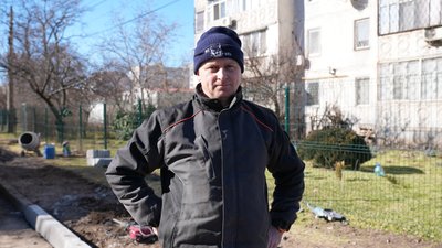 Місцевий житель Євген